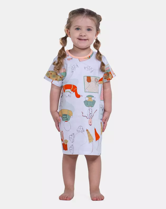 Camisão Manga Curta