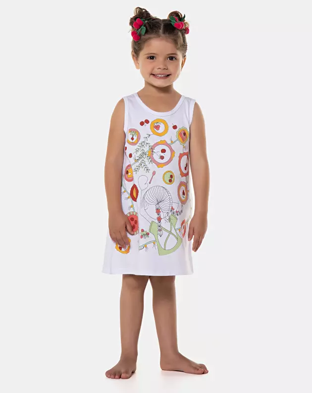 Camisola regata Média Infantil Menina Pat