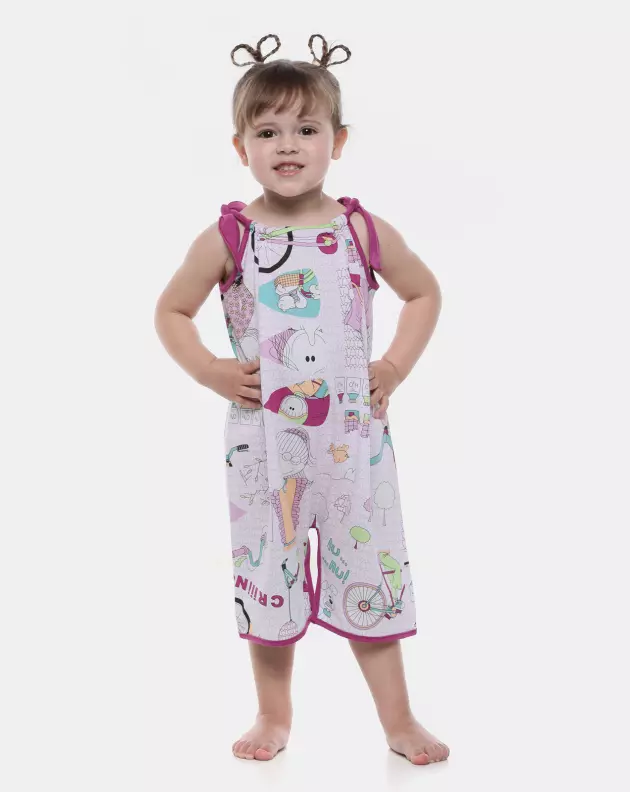 Homewear Macaquinho Alça