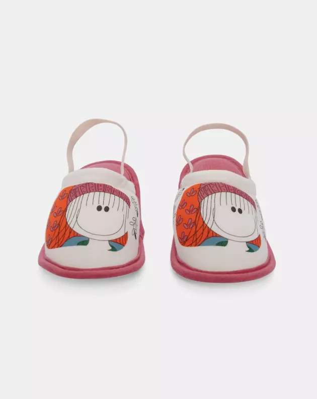 Sonhart Online | Pantufa Fechada Infantil Feminina Estampa Pat