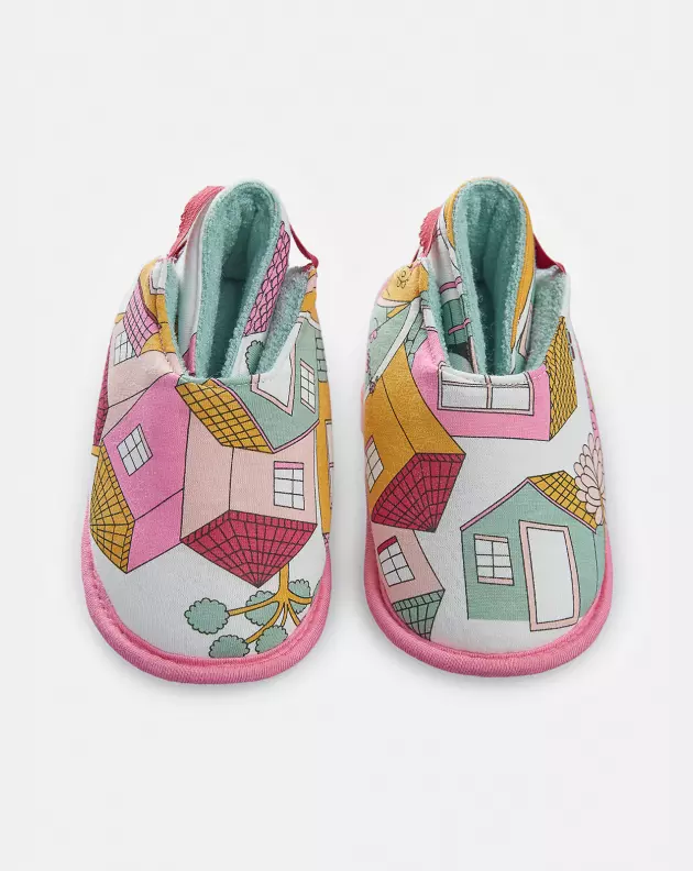 Pantufa Feminina Baby Fechada Com Elástico
