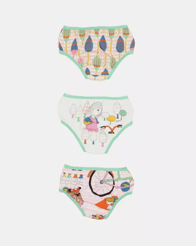 Sonhart Kit Calcinha 3 Peças Estampada