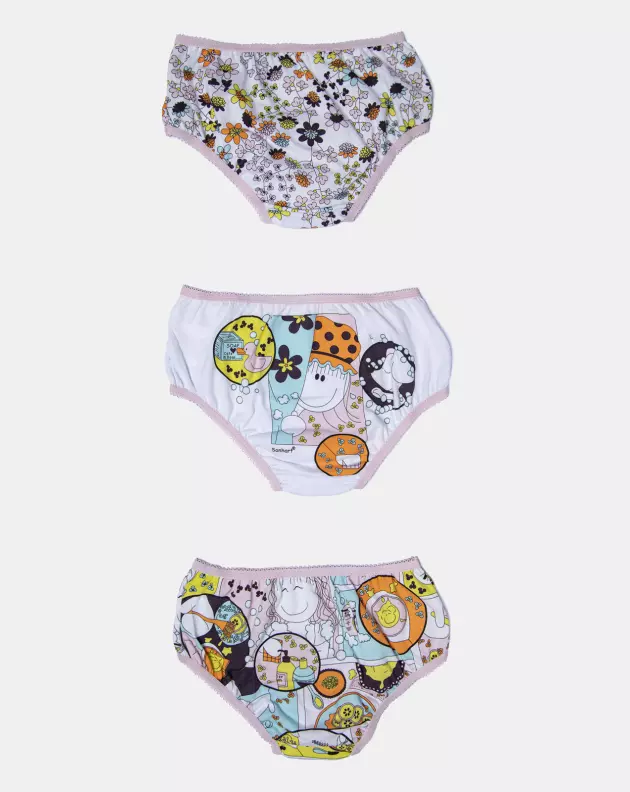 Kit Calcinha Feminino Baby