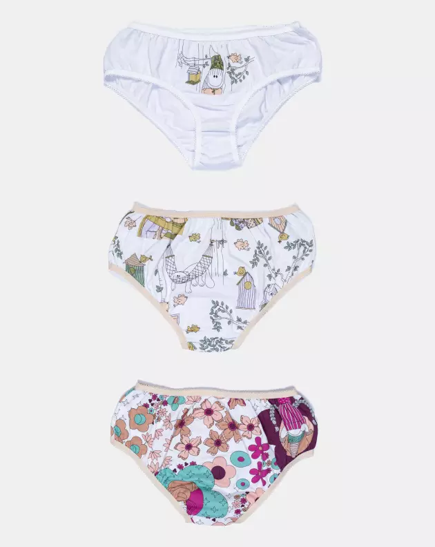 Kit Calcinha Feminina Baby