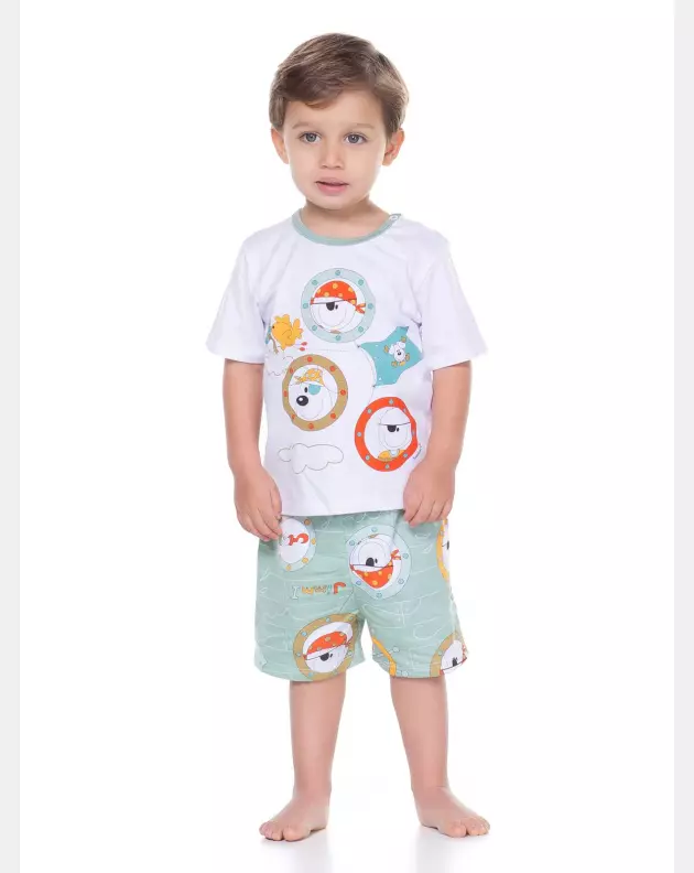 PIJAMA MANGA CURTA E SHORT