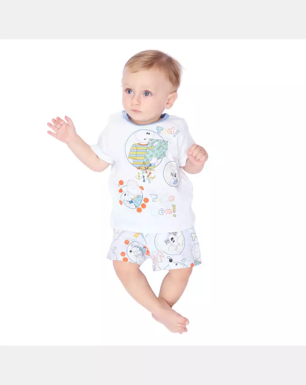 Pijama manga curta e short
