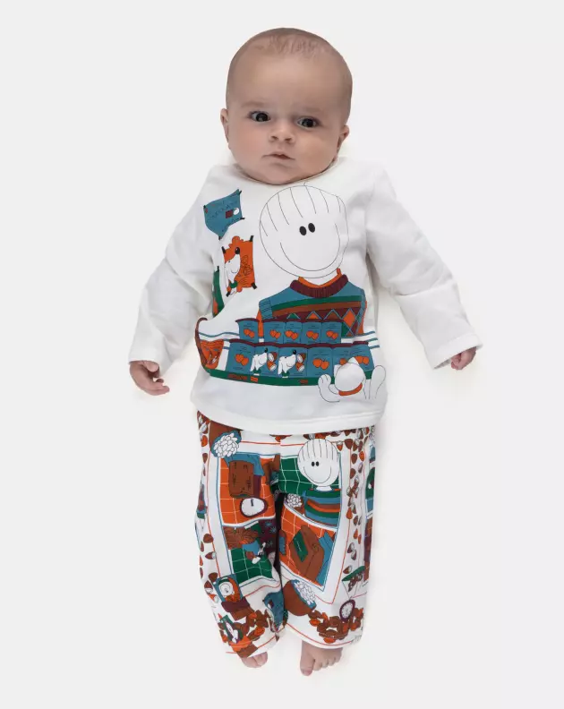 Pijama Manga Longa e Calça