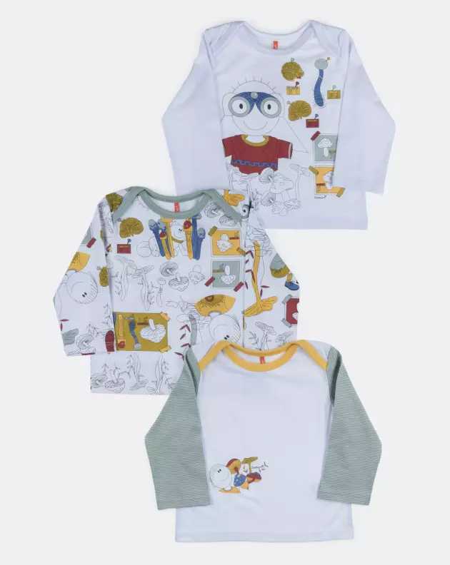 Kit Pagão Manga Longa 