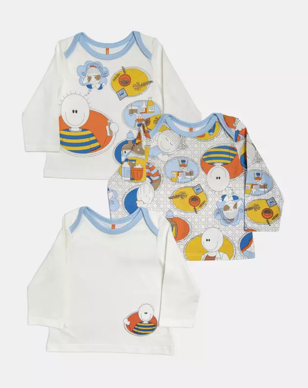 Kit Pagão Masculino Bebe Manga Longa