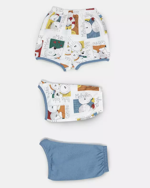 Kit Mijão Masculino Bebe Curto