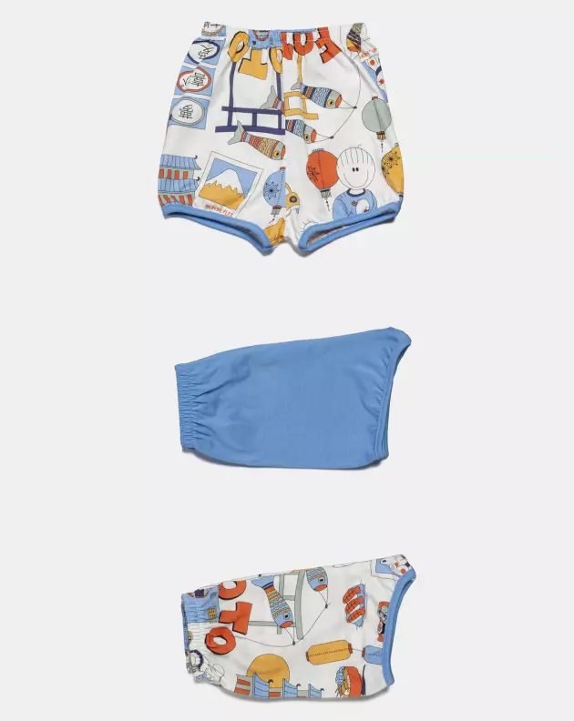Kit Mijão Masculino Bebê Curto