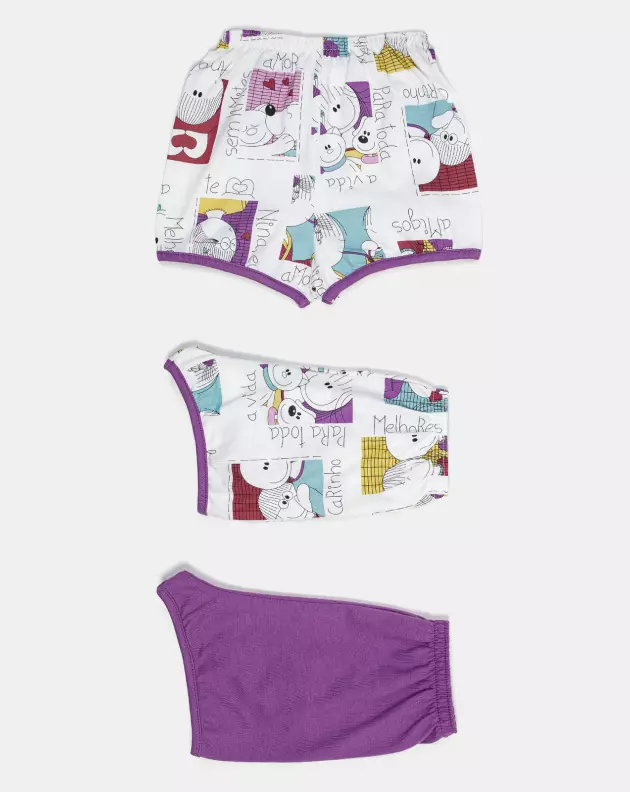 Kit Mijão Feminino Bebe Curto