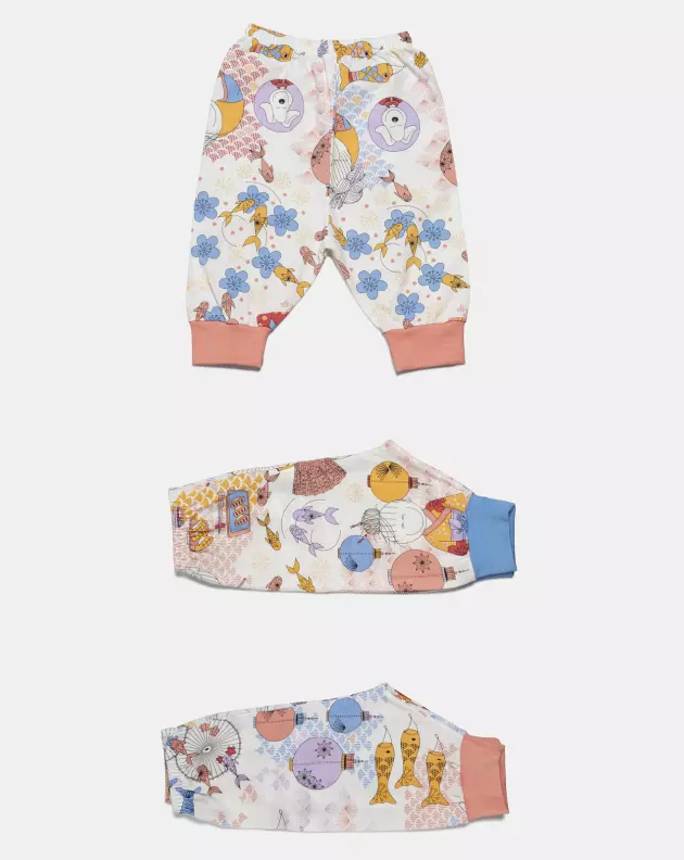 Kit Mijão Feminino Bebê Longo