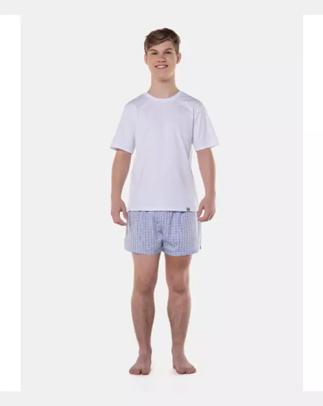 Pijama manga curta e short               