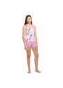 Pijama Curto Feminino regata Média e short Cavado