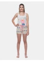 Homewear Pijama Feminino Regata e Short Sonhart