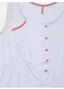 Homewear gestante Curto Blusa regata Botões e short Estampado