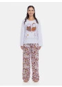 Pijama Feminino Longo Adulto Estampa Pat e Annie