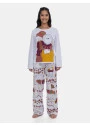 Loja Online Sonhart | Pijama Feminino Adulto Manga Longa e Calça Estampada