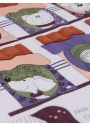 Pijama Feminino Manga Longa e Calça Estampa Personagens