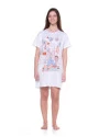 Sonhart Camisão Feminino Manga Curta
