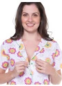  Camisola Feminina Com Botões