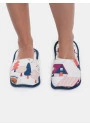 Pantufa Fechada Feminina Adulto Estampada