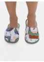 Pantufa Fechada Feminina Adulto Estampa Nina e Pat