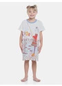 Pijama Sonhart Infantil Camisão Feminino manga curta Pat
