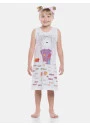 Camisola Infantil Feminina regata Larga Pat          