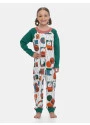 Pijama Macacão Infantil manga longa Pat e Nina