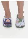 Pantufa Fechada Infantil Sonhart Feminina Estampada