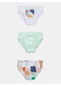 Comprar Sonhart Online | Kit cueca Infantil 3 Peças Estampada