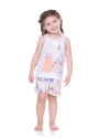 Conjunto de Pijama Infantil Sonhart regata e short Estampado