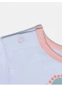 Sonhart Pijama Infantil Feminino Blusa Manga Curta e Calça Pat e Annie