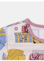 Camisão Feminino Infantil Manga Curta Tic Tac Bill e Nina