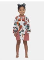 Pijama Camisão Infantil Feminino Manga Longa Tic-Tac