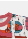 Pijama Infantil Feminino Manga Longa Tic-Tac