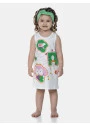 Camisola Infantil Menina Regata Média Pat e Annie