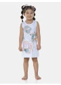 Pijama Feminino Sonhart | Camisola Infantil Menina Regata Média Pat e Annie