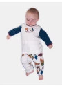 Sonhart Pijama Bebê Menino Manga Longa e Calça Estampada