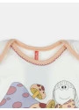 Kit Pagão Bebê Menina Manga Longa Estampado