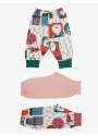 Kit Mijão Longo Bebê Menina 3 Peças Estampadas