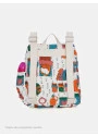 Mochila Loja Algodão Sonhart Infantil Feminina Estampa Personagens