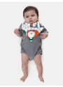 Babador Para Bebê Menina Sonhart Atoalhado Estampado