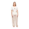Loja de Pijama Online | Pijama Sonhart Feminino clássico manga curta e calça Floral