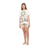 Pijama Feminino Sonhart  manga curta e short Estampado