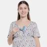 Foto de Homewear gestante manga curta e calça Floral 
