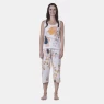 Pijama Feminino regata Média e corsário Estampada