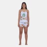 Pijama Curto Feminino Regata Alça Fina e Short Pat